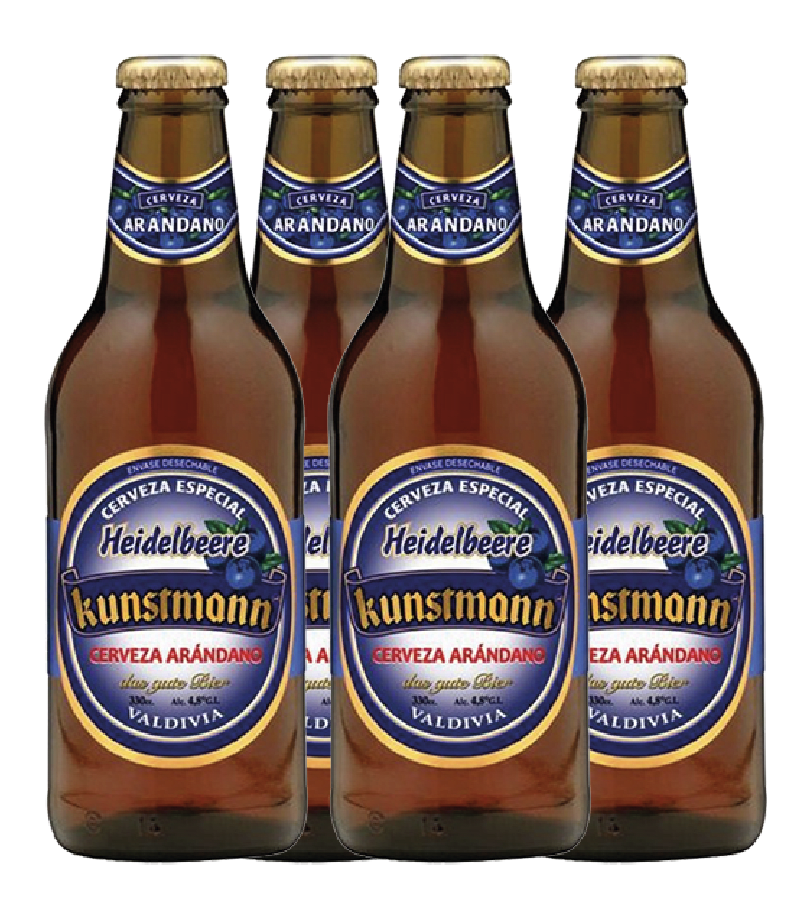 KUNSTMANN ARANDANO PACK X4 330 ML 0
