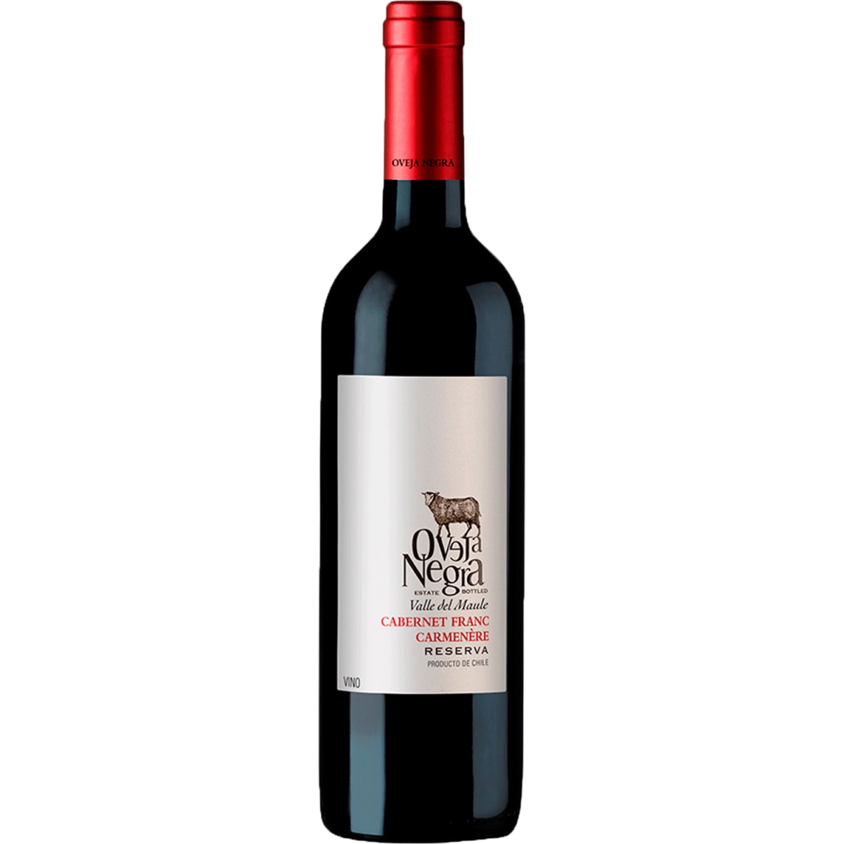 OVEJA NEGRA CABERNET FRANC CARMENERE RESERVA 750 ML 0