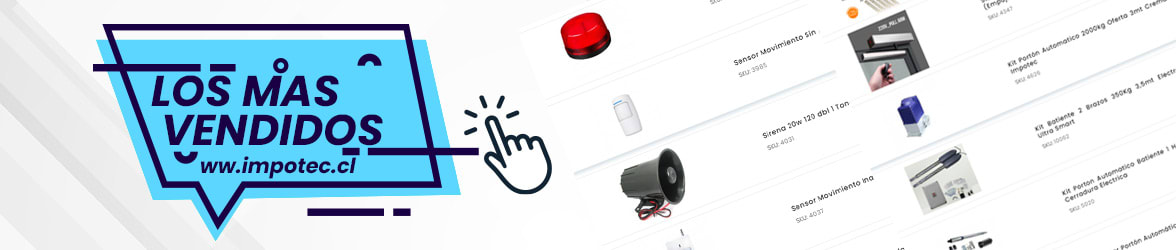 Productos más vendidos