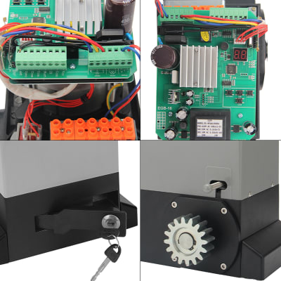 Kit Motor Porton Automatico 2500kg Uso Condominio 4