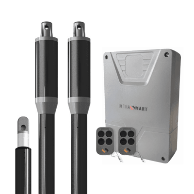 Kit Porton Automatico Batientes 2 Hojas 150kg hojas 2