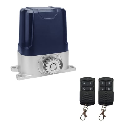 Kit Porton Automatico Corredera 800KG Piñon Metalico 3