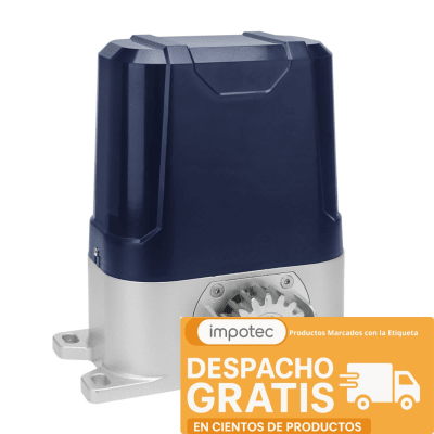 Kit Porton Automatico Corredera 800KG Piñon Metalico 1