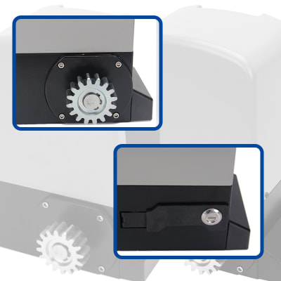 Kit Motor Porton Automatico 1000KG Uso Intenso 5