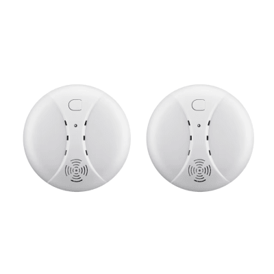 Pack 2 Sensores Humo Inalámbricos Para Alarmas 1