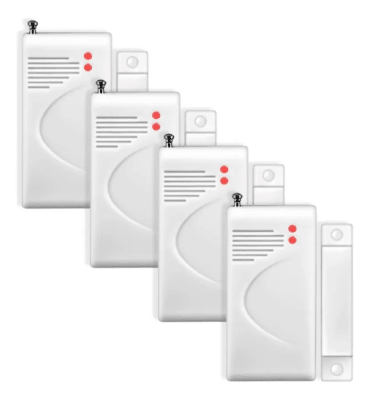Pack 4 Sensores Magneticos Alarma Gsm 433 mhz 1