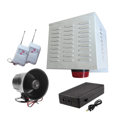 Pack 5 Alarmas Comunitarias 20W + 5 UPS Respaldo 2