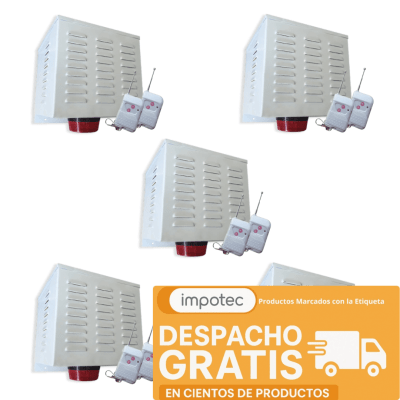 Pack 5 Alarmas Comunitarias 20W 1