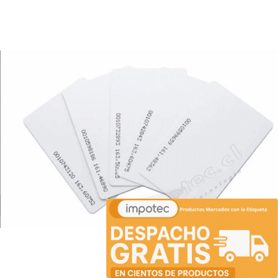 Pack 50 Unidades  Tarjeta De Proximidad Rfid 125 Khz Impotec 2