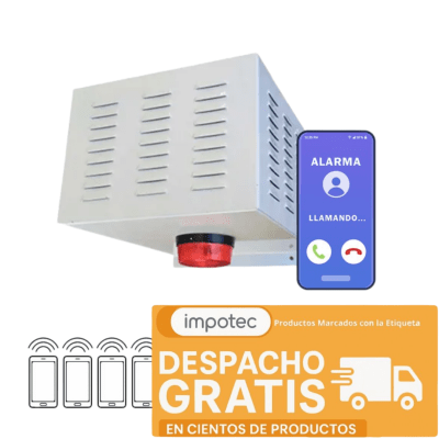 Alarma Comunitaria 30W 200 Usuarios Activación Celular