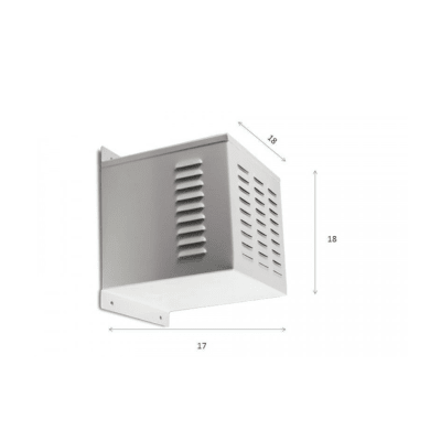 Pack 2 Gabinete Metálico Gabinete Metálico Para Sirena Antivandálico / IMPOTEC 3