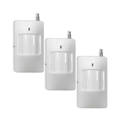 Pack 3 Sensores Movimiento Inalámbrico Con Antena