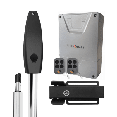 Kit Batiente 1 Brazo 350Kg  3,5mt  + Cerradura Electrica 1