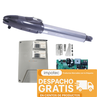 Kit Batiente 1 Hoja 350kg 3.5 mt Uso Condominio 6