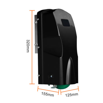 Kit  Porton Automatico batiente 4MT 250KG 1Hoja Rueda 3