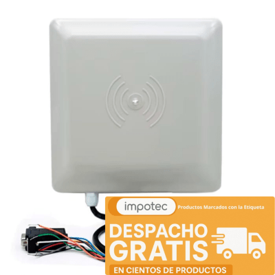 Antena RFID UHF 6 m lector integrado wiegand