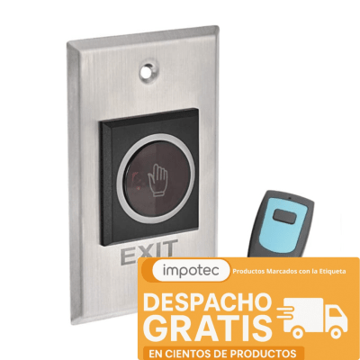 Boton Exit No Touch Con Control Remoto