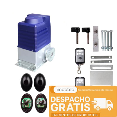 Kit Motor Portón Automático 2000kg + Fotoceldas / Impotec