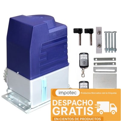Kit Portón Automatico 2000kg Oferta 3mt Cremalleras Impotec 6