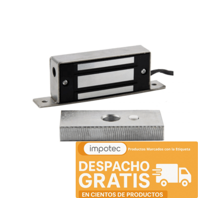Cerradura Magnetica 60kg Empotrada / 132lb 12v Seguridad Puerta 4
