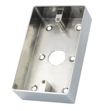 Caja para Pulsador Rectangular Metalica 1