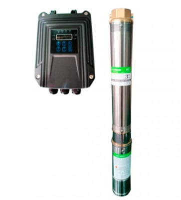 Bomba Pozo Profundo Solar con Regulador Inteligente 72V/64Metros 1