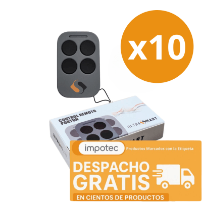 Pack 10 control remoto ultrasmart