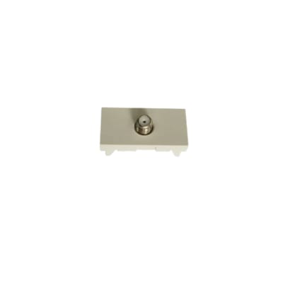 Modulo TV Cable Toma Coaxial Rg6  Linea Crystal /Advantage 1