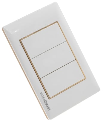 Placa Doble Triple Enchufe o Interruptor Linea Advantage 1