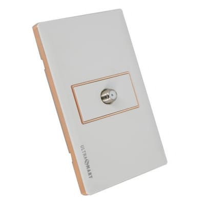 Toma Terminal TV Cable Coaxial Línea Advantage 1