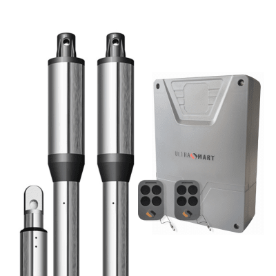 Kit Porton Automatico Batientes 2 Hojas 200kg 2.5mt 1