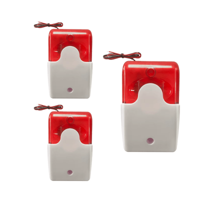 3 Sirenas Con Baliza Interior  / IMPOTEC 1