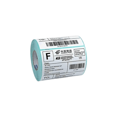 Rollo Etiquetas Termicas Adhesivas 100mm X 100mm  500 unidades