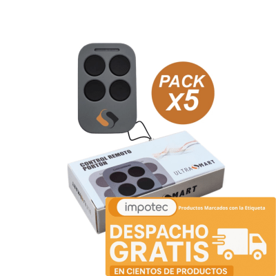 Pack 5 Control Remoto Batiente UltraSmart 2