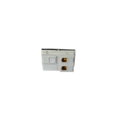 Modulo Interruptor Timbre Linea Crystal Black 4