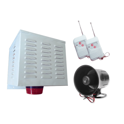 Alarma Comunitaria 20W 120dB + 2 Controles Remoto / IMPOTEC 2