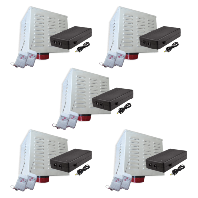 Pack 5 Alarmas Comunitarias 20W + 5 UPS Respaldo 1