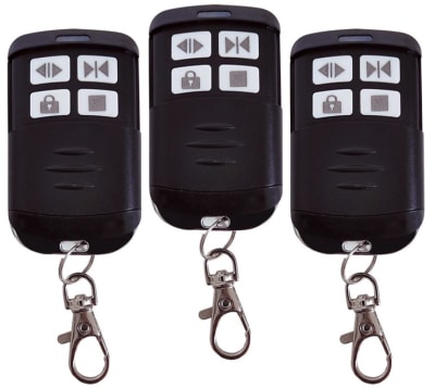 Pack 3 Controles Remoto Motor 2000kg Negro