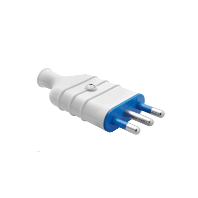 Enchufe Volante Macho Tipo Gewiss 10A 250V STANFORD 3