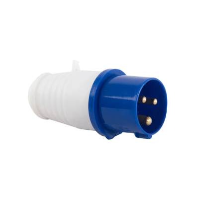 Enchufe Industrial Macho Volante 16A 220V 2P+T STANFORD
