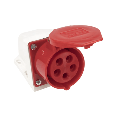 Enchufe Industrial Hembra Sobrepuesto 16A 380V 3P+N+T STANFORD 2