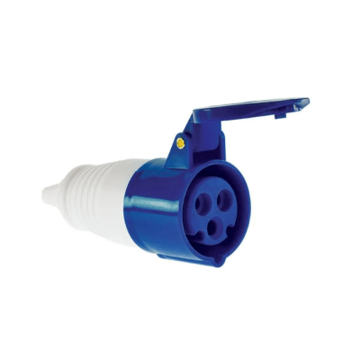 Enchufe Industrial Hembra Volante 32A 220V 2P+T STANFORD 1