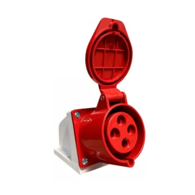 Enchufe Industrial Hembra Sobrepuesto 32A 380V 3P+T STANFORD 1