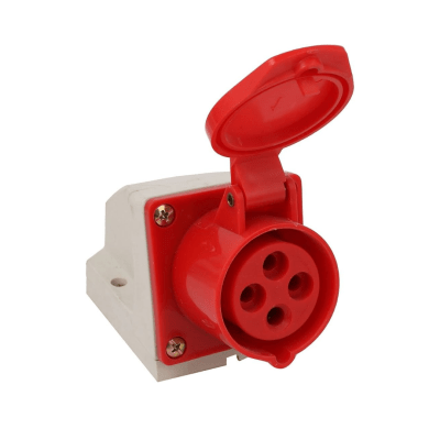 Enchufe Industrial Hembra Sobrepuesto 32A 380V 3P+T STANFORD 3