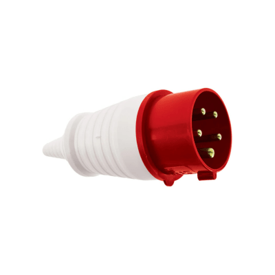 Enchufe Industrial Macho Volante 32A 380V 3P+N+T STANFORD