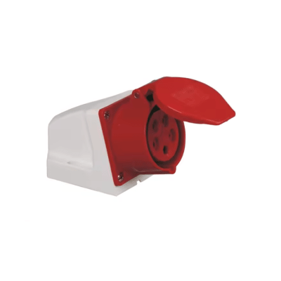 Enchufe Industrial Hembra Sobrepuesto 32A 380V 3P+N+T STANFORD 1