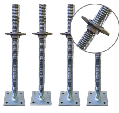 Pack 4 Patas Niveladoras Para Andamio 1