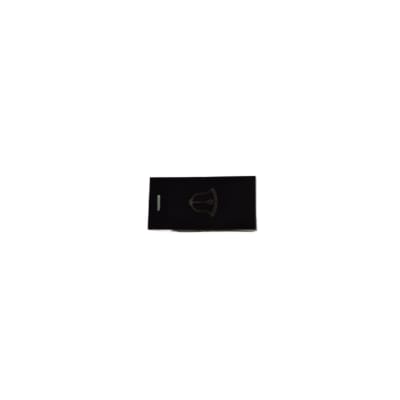 Modulo Interruptor Timbre Linea Crystal Black 1