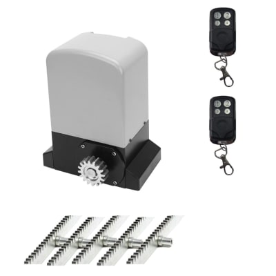 Kit Motor Portón Automático 1000kg + 5m Cremallera 1