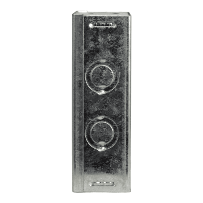 Caja Chuqui Pre-Galvanizada Pre-Picada 118x76x40mm 3
